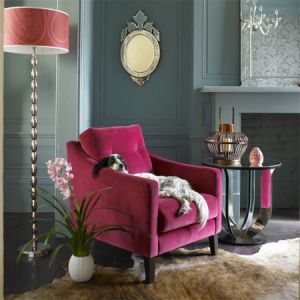pink decor - myLusciousLife.com - Jamie Dream Velvet Armchair and deco table.jpg